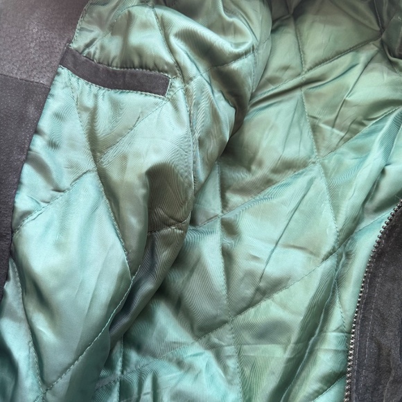 Green Bay Packers Vintage NFL Suede Bomber Jacket Size M - Picture 8 of 16